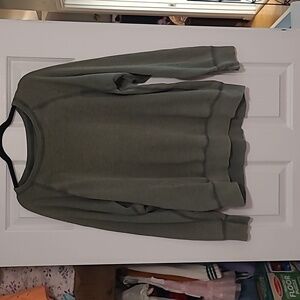 Oversized Teal Aerie Crew Neck